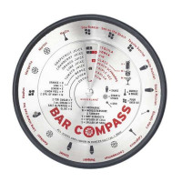 Vrtljivi pripomoček z recepti za cocktaile Bar Compass