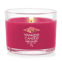 Mini sveča Yankee Candle - Santa on Skis