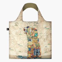 LOQI zložljiva vrečka Gustav Klimt, The Fulfilment, Recycled
