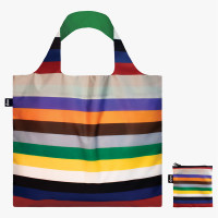 LOQI zložljiva vrečka Paul Gernes, Lottery Stripes, Recycled