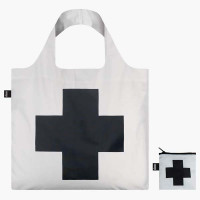 LOQI zložljiva vrečka Kazimir Malevich, Black Cross