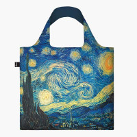 LOQI zložljiva vrečka Vincent van Gogh, The Starry Night, Recyclled