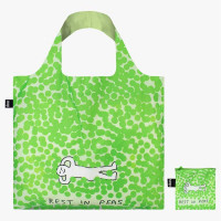 LOQI zložljiva vrečka Constant Bagel Therapy, Rest in Peas, Recyclled