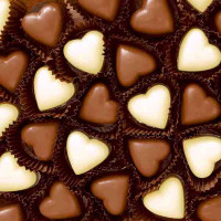 Serviete Chocolate Hearts